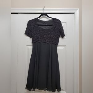 Night Way Collections Black with Lace size 4p Cocktail dress